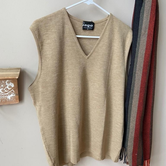 MENS INGO alpaca vest Xl - Picture 4 of 4